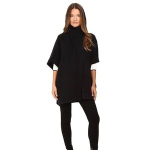 THEORY Palomina Plumose Knit Poncho Sweater